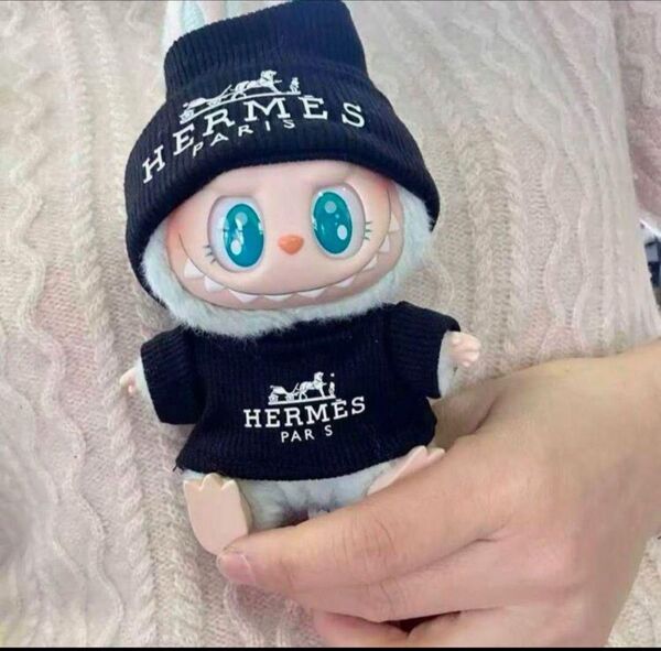 LABUBU服着せ替えラブブぬいぐるみの洋服THEMONSTER服セット17cm