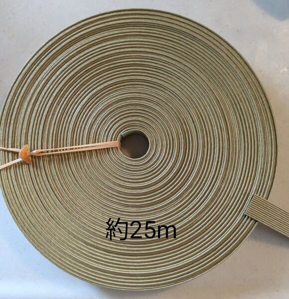 クラフトバンド オリーブ 約25m 紙バンド