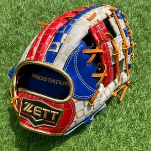 【2024超限定モデル】ゼット プロステイタス 軟式 グローブ 源田モデル