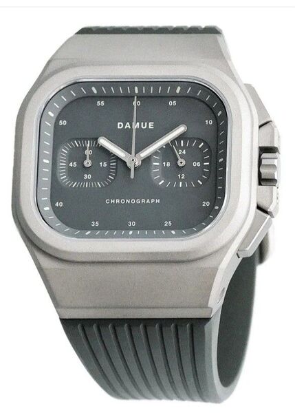 damue D56-Ti. Chronograph 時計 チタンケース 100個限定モデル ブラック