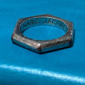 MARC BY MARC JACOBS 六角形リング シルバー