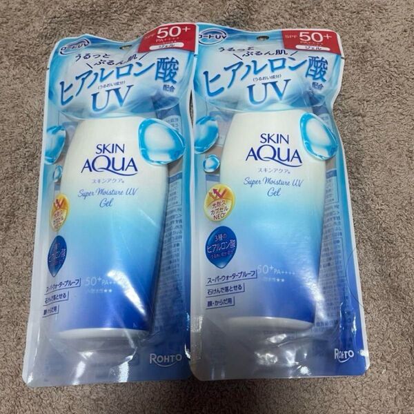 スキンアクア スーパーモイスチャーUVジェル 日やけ止めジェル 110g