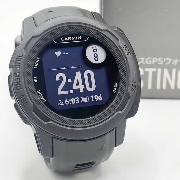 【美品】Garmin ガミン Instinct 2S (9665)