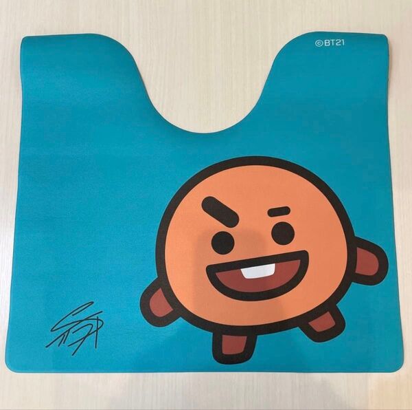 新品 BTS BT21 トイレマット SHOOKY キャラクターグッズ
