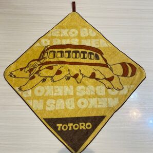12新品 となりのトトロ ループタオル ネコバス