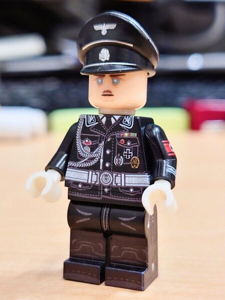 レア SS上級大将 ヨーゼフ・ディートリヒ 「パパ・ゼップ」 ドイツ LEGO レゴ互換 ww2 ミニフィグ ドイツ軍