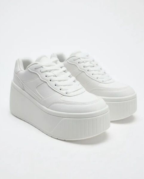 ZARA ザラ フラットフォームスニーカー ローカットスニーカー スニーカー