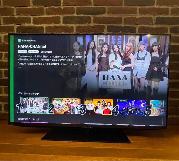 2023年製 SHARP 液晶テレビ 43型 4T-C43EL1