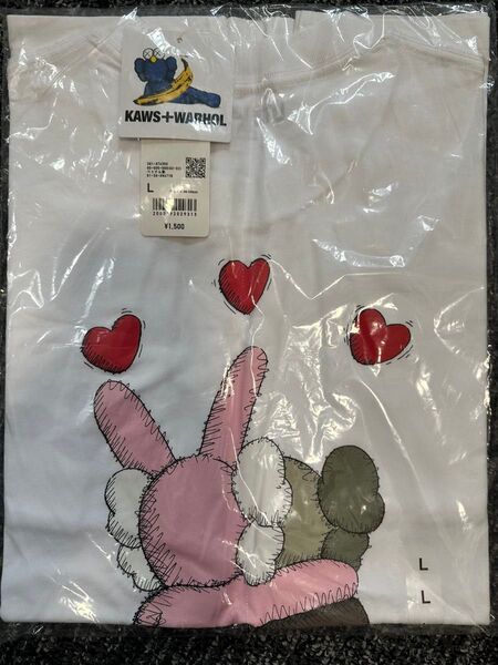 ユニクロ KAWS WARHOL UT コラボTシャツ Lサイズ 新品未開封