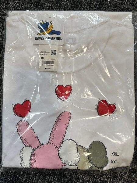 ユニクロ KAWS WARHOL UT コラボTシャツ XXLサイズ 白
