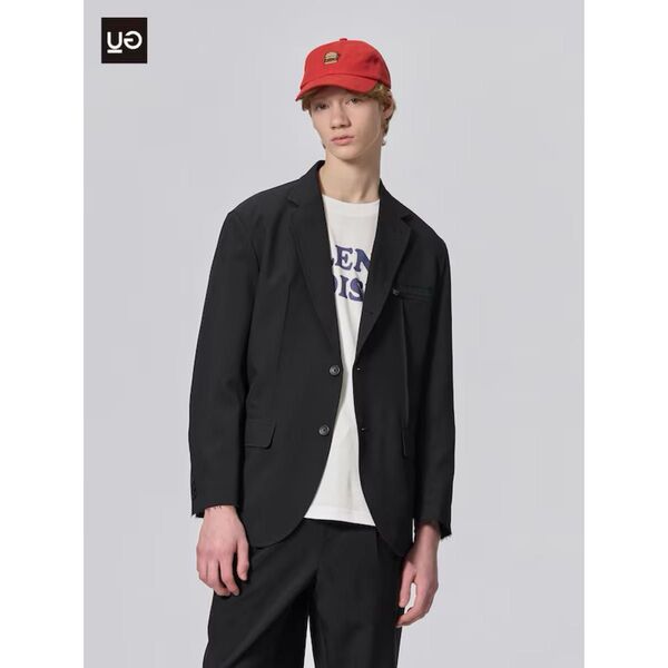 GU UNDERCOVER オーバーサイズジャケット BLACK 3XLサイズ
