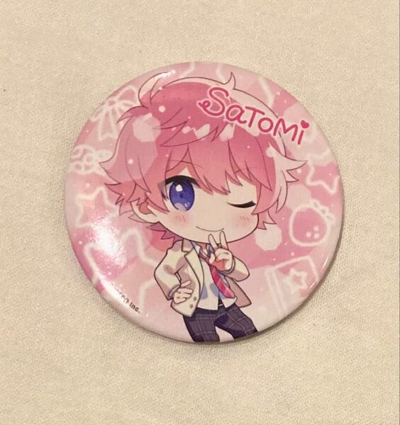 すとぷり さとみくん 2021 春 デフォ 缶バッジ