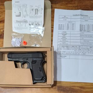 【新古品】ハイクオリティ版 韓国製 ACRO 18禁 ヘビーウェイト エアガン ベレッタ1934 エアコッキング ピストル