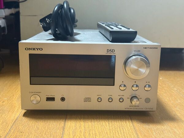 ONKYO ネットワークCDレシーバー CR-N765(S) 修理済動作品
