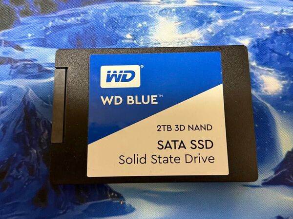 WD Blue 3D NAND SSD 2TB 2.5インチ