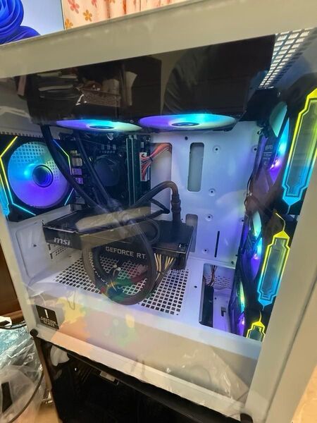 ゲーミングPCケース ホワイトi9 11980HK NVIDIA GeForce RTX 2080 Ti