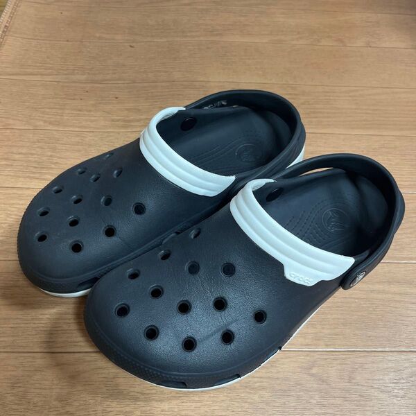 crocs クロックス ブラック 25cm М7/W9 サンダル