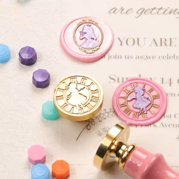 シーリングスタンプ ヘッド 2.5cm 不思議の国のアリス