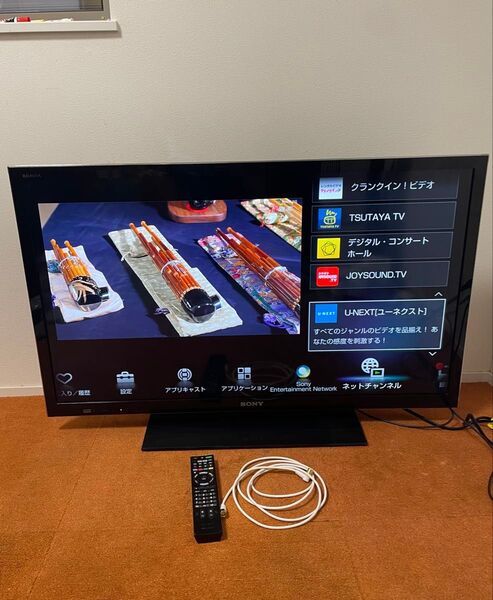 SONY 3D対応 40インチ 液晶テレビ 40V形