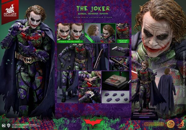 未開封 ホットトイズ【ムービー・マスターピース アルチザン】 『ダークナイト』 ジョーカー(バットマン・インポスター版)