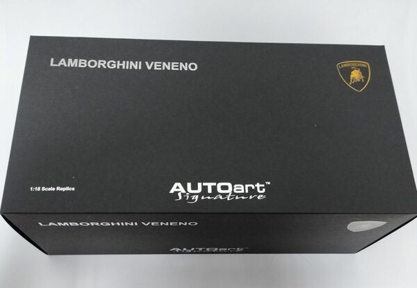 オートアート autoart ランボルギーニ ヴェネーノ グレー 1/18 スケール ダイキャスト シグネチャー 74506