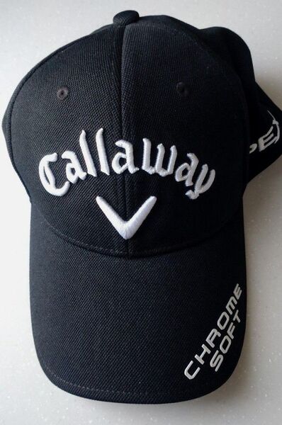 Callaway キャロウェイ ゴルフキャップ CHROME SOFT ブラック