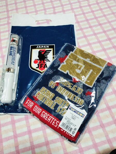サッカー ワールドカップ タオルマフラー&ペンライト