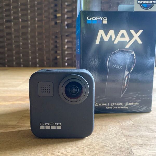 GoPro MAX CHDHZ-201-FW+純正アクセサリーセット多数|動作確認済・使用少なめ・おまけ多数