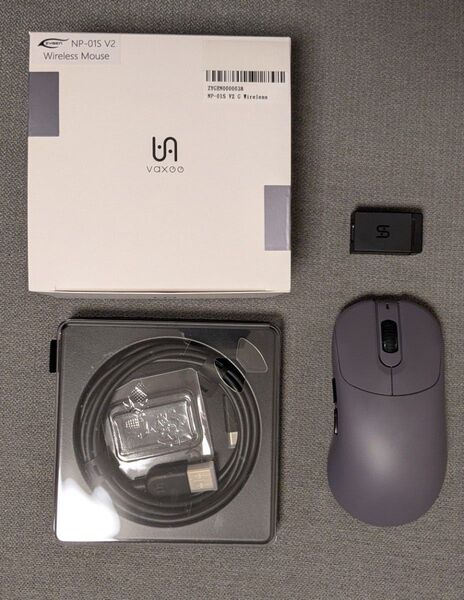 【美品】VAXEE ZIGEN NP-01S V2 WIRELESS グレー