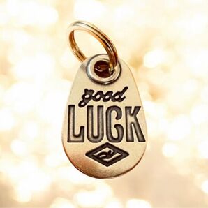 真鍮 good LUCK キーホルダー 幸運 アメカジ