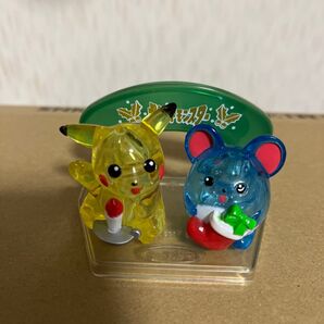 ポケモンクリスマスファンシーフィギュア ピカチュウ&マリル