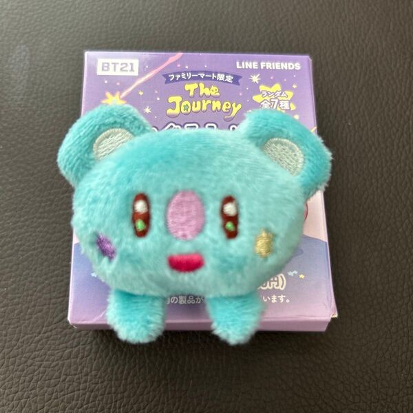 BT21 ファミマ限定 ぬいぐるみバッジ KOYA