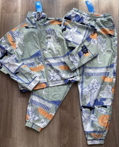 新品タグ付・adidas originals★アディダスオリジナルス・R.Y.V. トラックジャケット&トラックパンツ