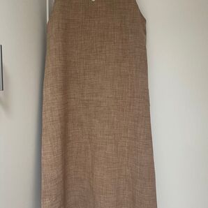 ジーユー S キャミワンピース ブラウン マタニティ