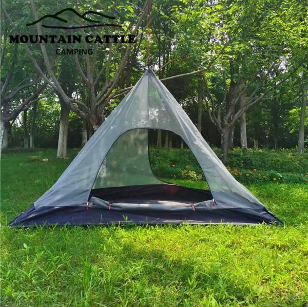 【新品未使用】MOUNTAIN CATTLE メッシュインナーテント 約220×85×140cm