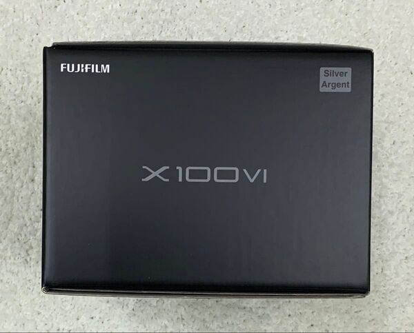 新型2025 FUJIFILM フジフィルム カメラ X100Ⅵ シルバー 新品未使用未開封 コンパクトデジタルカメラ