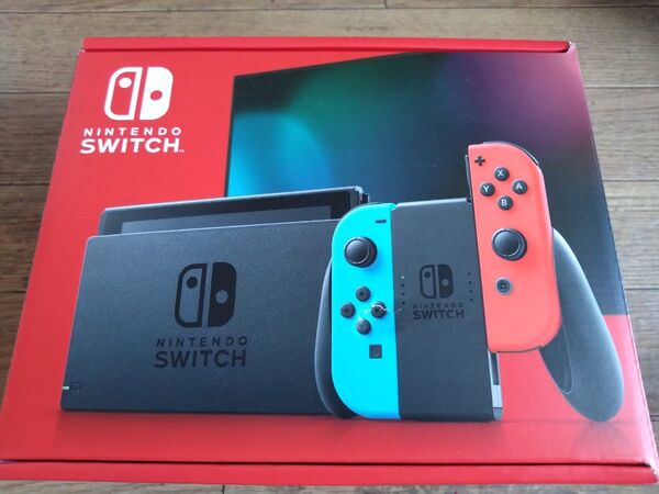 新品 Nintendo Switch ネオンブルー/ネオンレッド 任天堂 ニンテンドースイッチ HAD-S-KABAH