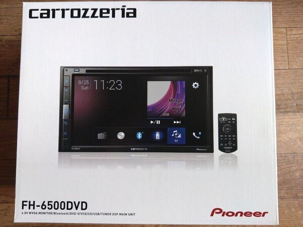 新品 カロッツェリア ディスプレイオーディオ FH-6500DVD 6.8V型/DVD/VCD/Bluetooth Pioneer