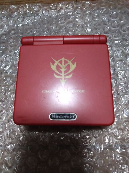 ゲームボーイアドバンスSP シャア専用カラー AGS-001 任天堂 ニンテンドー GBA
