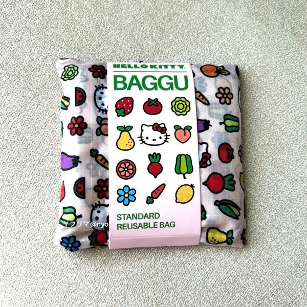 【新品未使用】BAGGU エコバッグ スタンダード ハローキティ アイコン サンリオ Sanrio