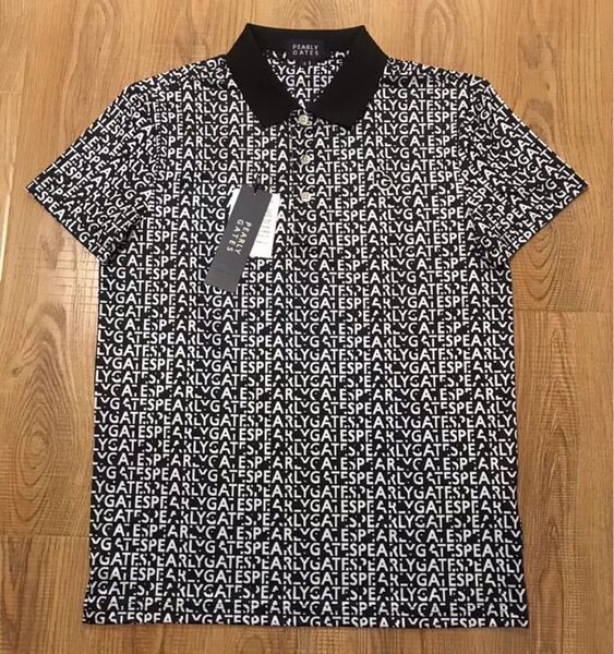 【即発送】ゴルフ パーリーゲイツ メンズ トップス 半袖 シャツ(Mサイズ)