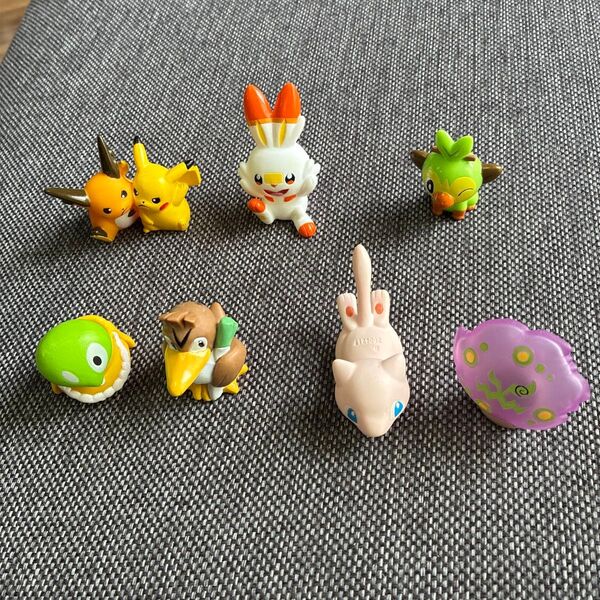 ポケモン フィギュア まとめ売り 7体セット 指人形