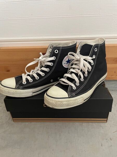 CONVERSE ALLSTAR HI M9160 ブラック 27.5cm オールスター ハイカット チャックテイラー CT70