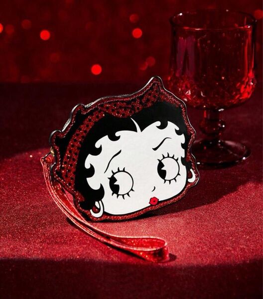 Betty Boop ベティちゃん コインケース 小銭入れ ベティブープ ストラップ付き