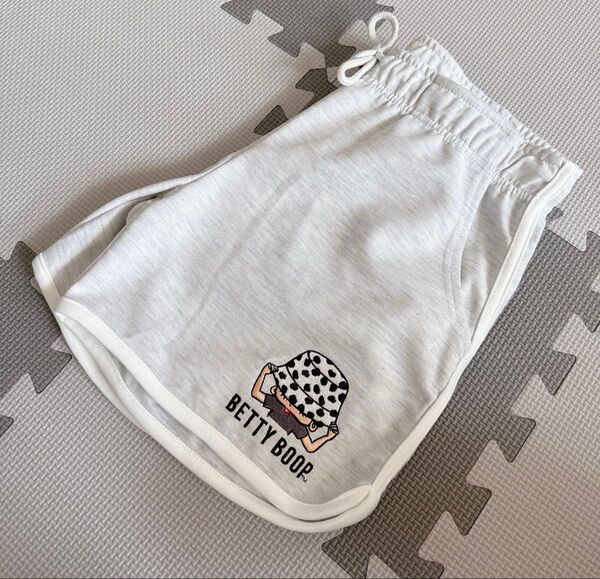 【新品】Betty Boop ベティちゃん ショートパンツ ワッペン ハーフパンツ 刺繍 ルームウェア 部屋着