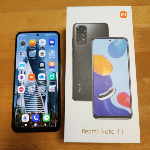 Xiaomi Redmi Note 11 SIMフリー グラフィックグレイ 中古