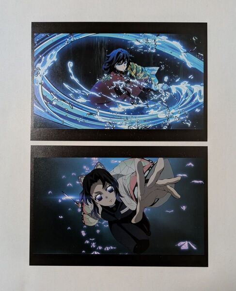 鬼滅の刃 全集中展 OP ED ポストカード 義勇 しのぶ