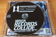 【Hiphop】Hustleman Worldwide - When Records Collide pt.2/検 DJ KIYO/DJ KENTA/DJ HIGHSCHOOL/BUSHMIND/MURO/DJ MISSIE/MIX CD_画像3