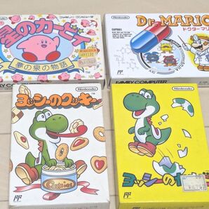ファミコン カービィ・ドクターマリオ・ヨッシー 4本セット
