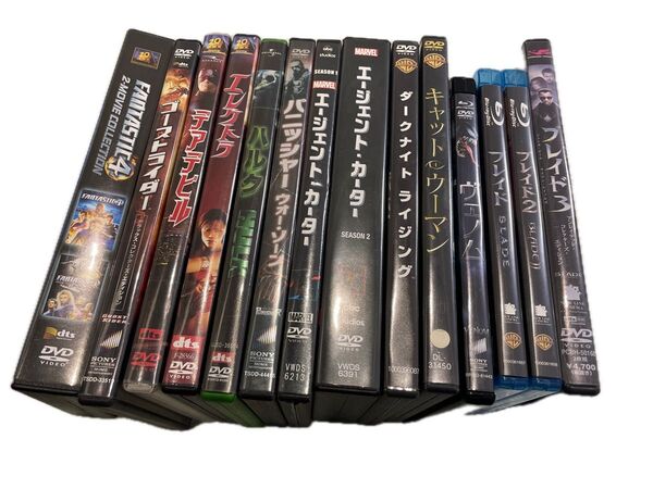 【アメコミ映画】Blu-ray,DVDセット バットマン ファンタスティックフォー ゴーストライダー デアデビル ヴェノム ハルク